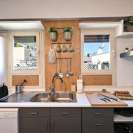 Navona Design Rooftop דירה רומא